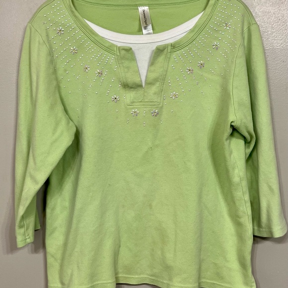 Women’s Dress Or Casual Top By Decorated Originals. Size L. - Picture 1 of 12